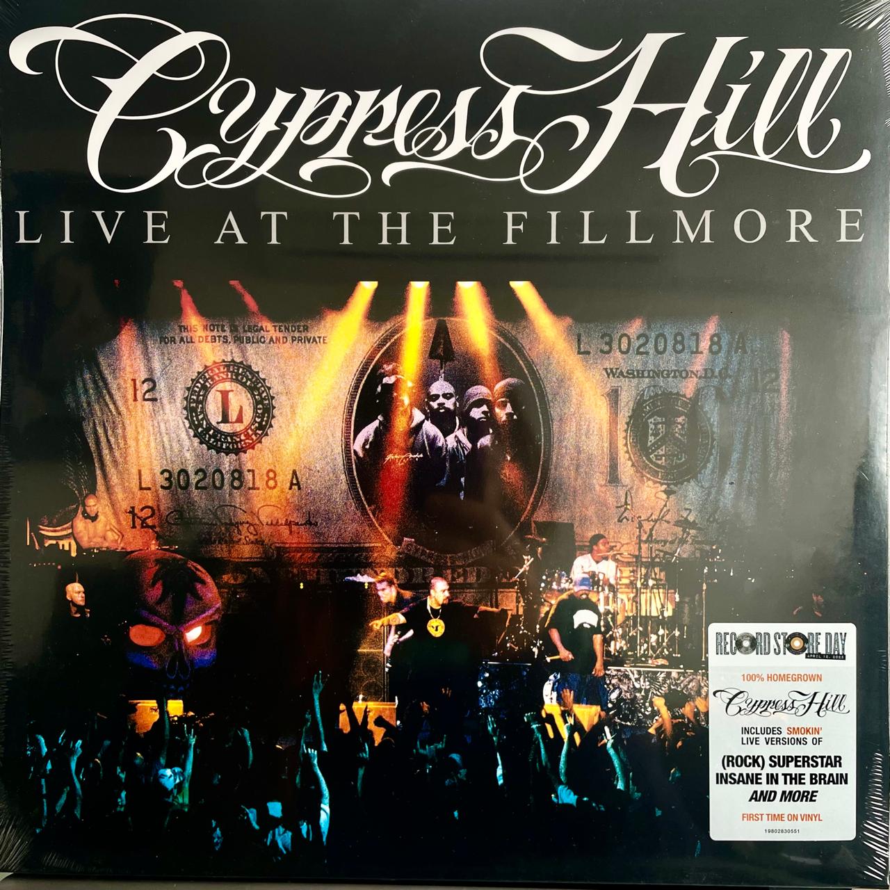 Cypress Hill – Live At The Fillmore / DISCO DOBLE (NUEVO, SELLADO) BOX42