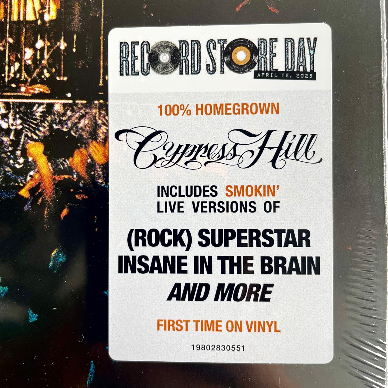 Cypress Hill – Live At The Fillmore / DISCO DOBLE (NUEVO, SELLADO) BOX42