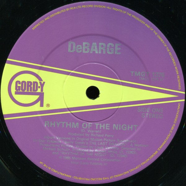 DeBarge – Rhythm Of The Night (NM, FUNDA EX)