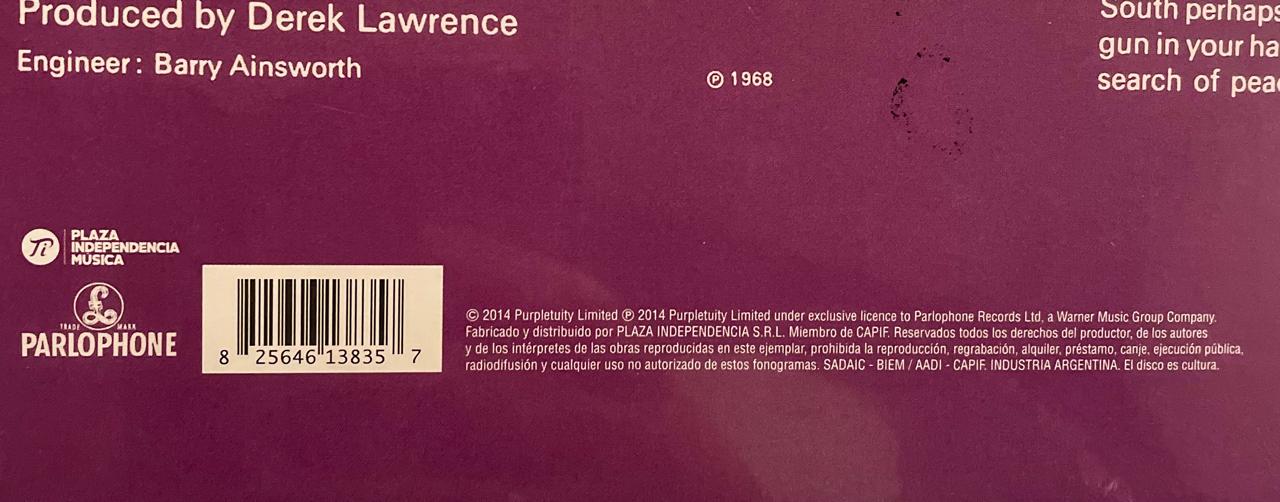 Deep Purple – Shades Of Deep Purple (NUEVO, SELLADO) BOXV53