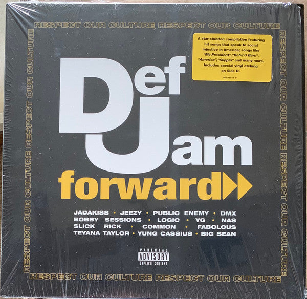 Various – Def Jam Forward: Respect Our Culture /DISCO DOBLE (NUEVO, SELLADO)