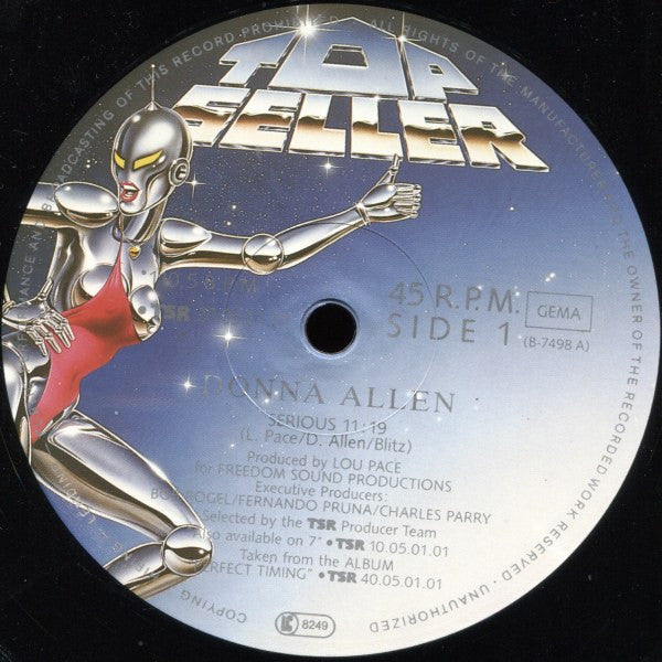 Donna Allen – Serious (Special Extended U.S. Mix) (NM) BOX21