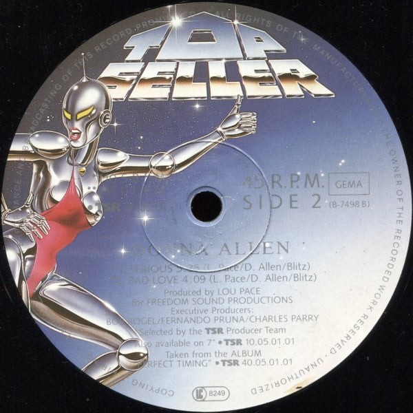 Donna Allen – Serious (Special Extended U.S. Mix) (NM) BOX21