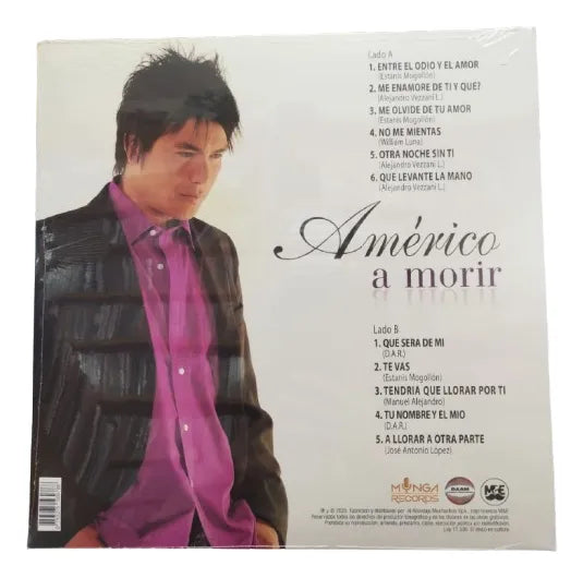 Americo – A Morir (NUEVO, SELLADO) BOXV4