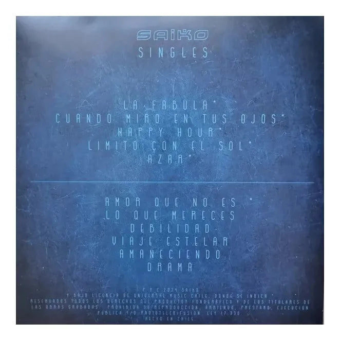 Saiko  – Singles (NUEVO, SELLADO) BOXV2