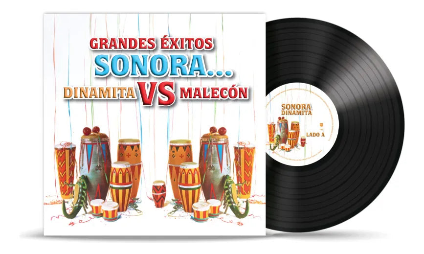 SONORA DINAMITA V/S SONORA MALECÓN - GRANDES EXITOS (NUEVO, SELLADO) BOXV4