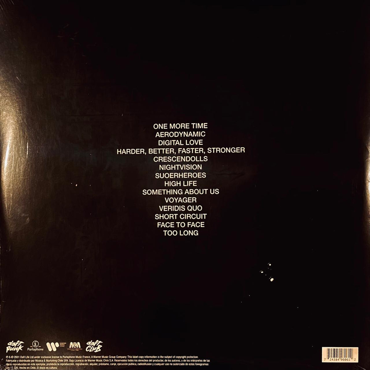 Daft Punk – Discovery / DISCO DOBLE (NUEVO, SELLADO)