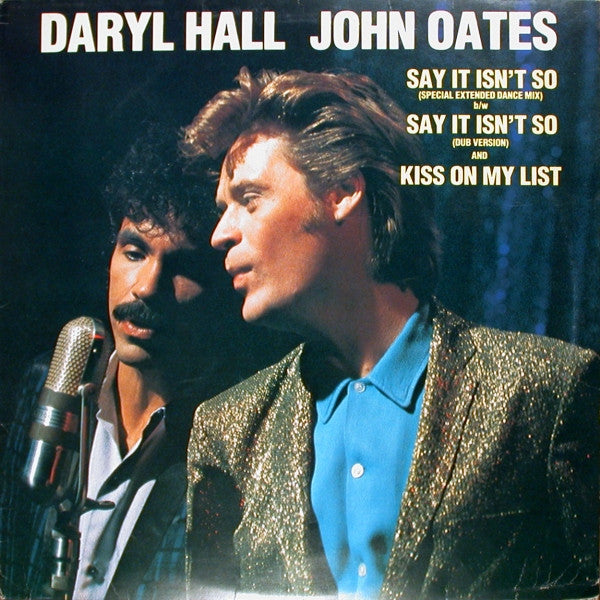 Daryl Hall - John Oates – Say It Isn't So (NM, FUNDA VG+) BOX11