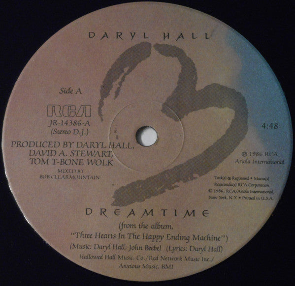Daryl Hall – Dreamtime (NM, FUNDA VG+) BOX33
