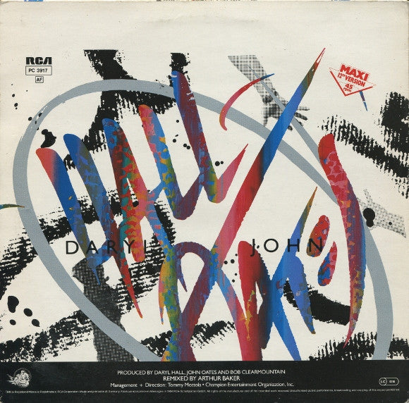 Daryl Hall & John Oates – Out Of Touch (NM) BOX33