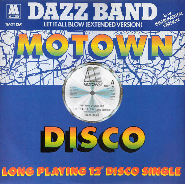Dazz Band – Let It All Blow (Extended Version) (VG+) Box29
