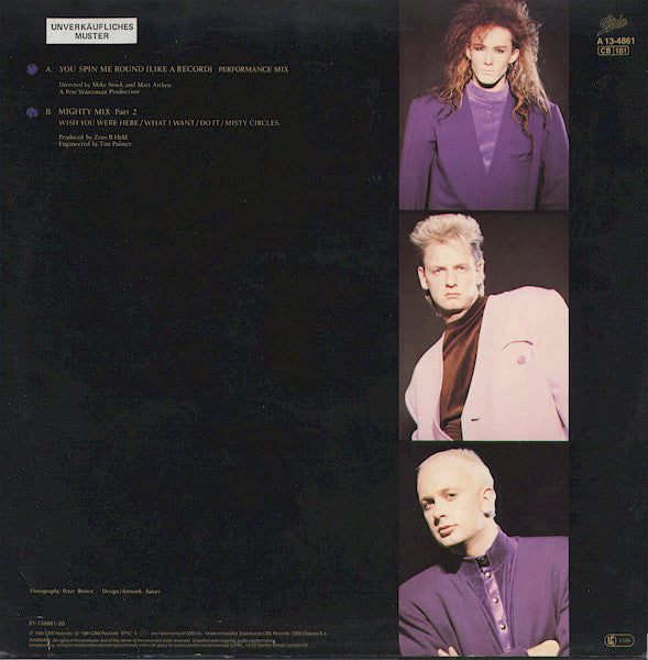 Dead Or Alive – You Spin Me Round (Like A Record) (Performance Mix) (EX) BOX1