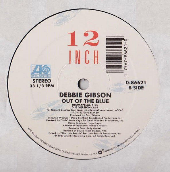 Debbie Gibson – Out Of The Blue (VG+) BOX26
