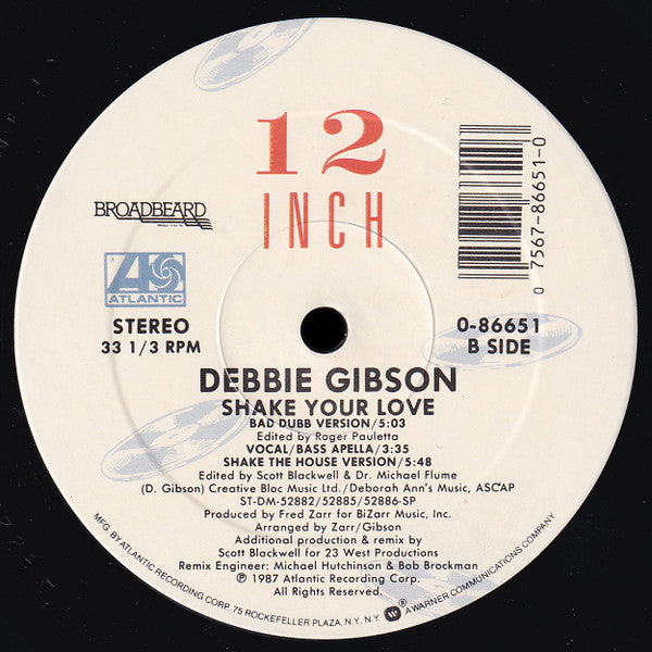 Debbie Gibson – Shake Your Love (EX, FUNDA VG+) BOX5