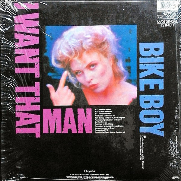 Deborah Harry – I Want That Man (NM, FUNDA EX) BOX24