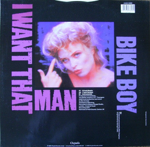 Deborah Harry – I Want That Man (NM)