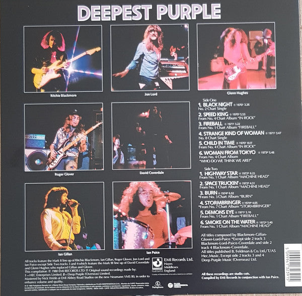 Deep Purple – Deepest Purple (NUEVO, SELLADO)