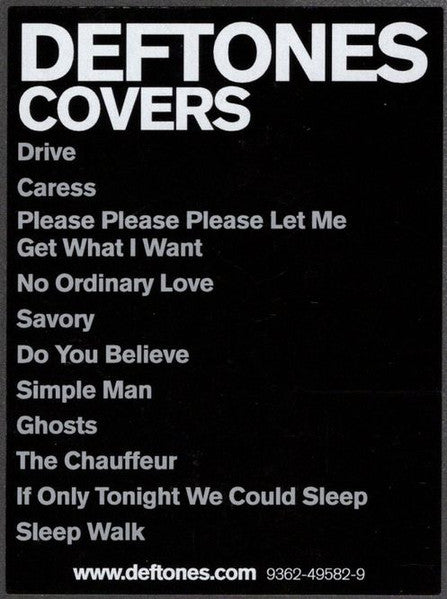 Deftones – Covers (NUEVO, SELLADO)