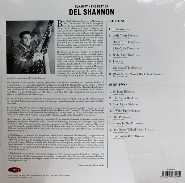 Del Shannon – Runaway • The Best Of (NUEVO, SELLADO) BOXV11