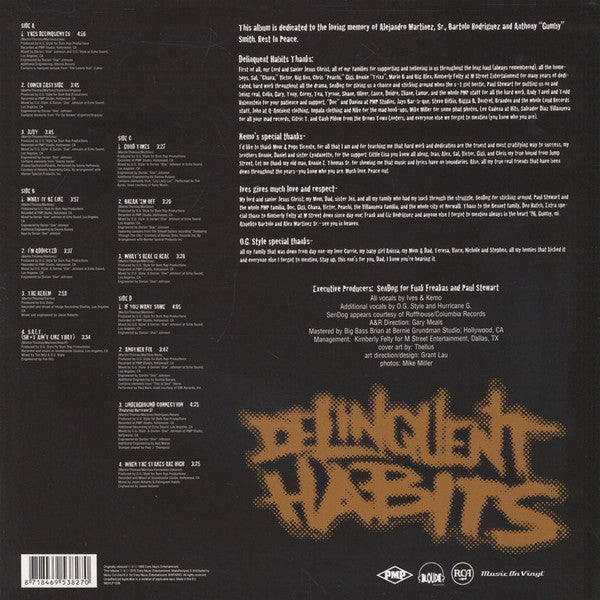 Delinquent Habits – Delinquent Habits / DISCO DOBLE (NUEVO, SELLADO)