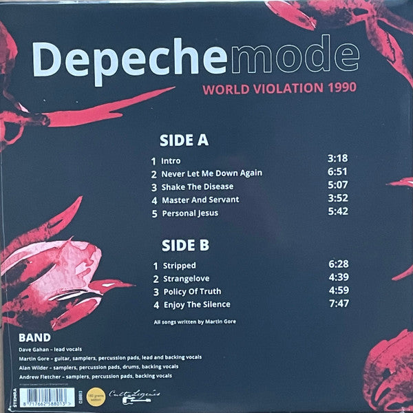 Depeche Mode – World Violation 1990 Live (NUEVO, SELLADO)