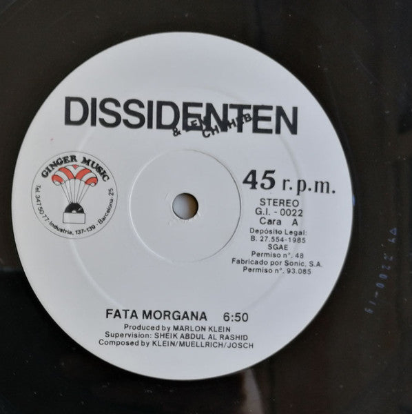 Dissidenten – Fata Morgana (NM, FUNDA VG+)