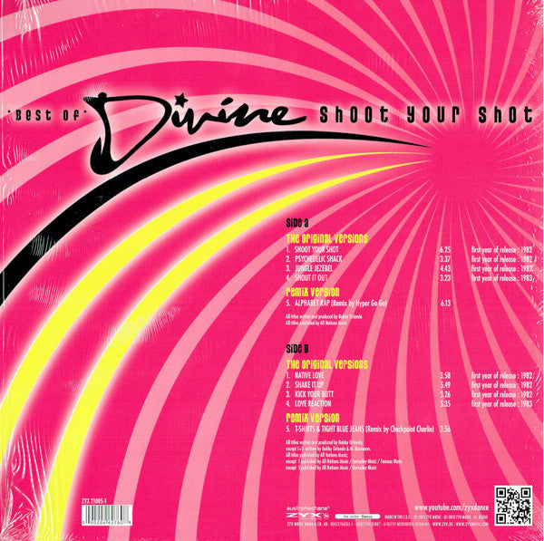 Divine – Shoot Your Shot * Best Of * (NUEVO, SELLADO) BOXV44