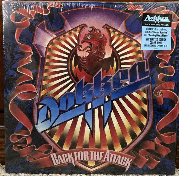 Dokken – Back For The Attack / DISCO DOBLE - LIMITED EDITION (NUEVO, SELLADO)