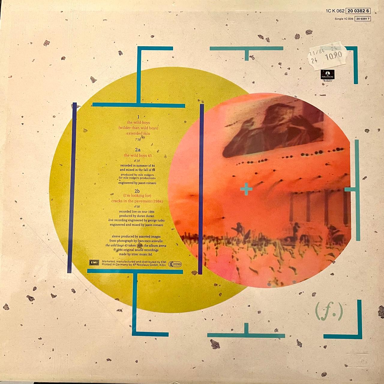 Duran Duran – The Wild Boys (NM) BOX3