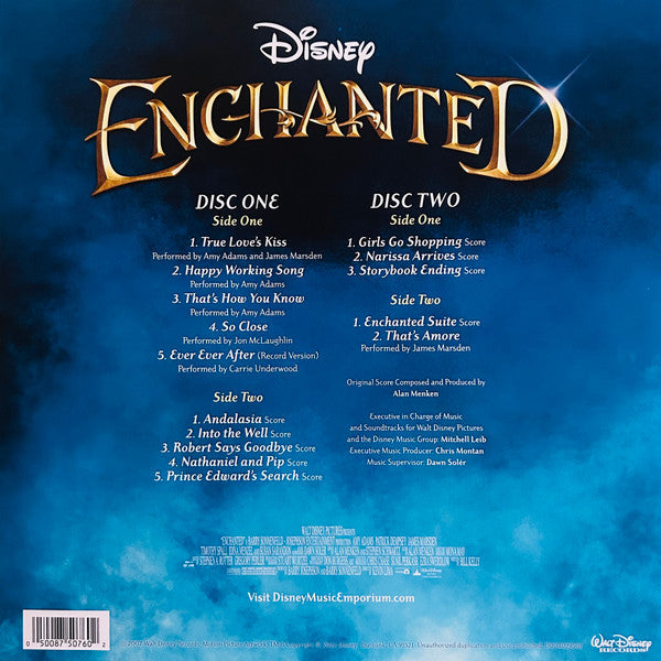 Alan Menken And Stephen Schwartz – Enchanted (Original Motion Picture Soundtrack) / DISCO DOBLE (NUEVO, SELLADO)