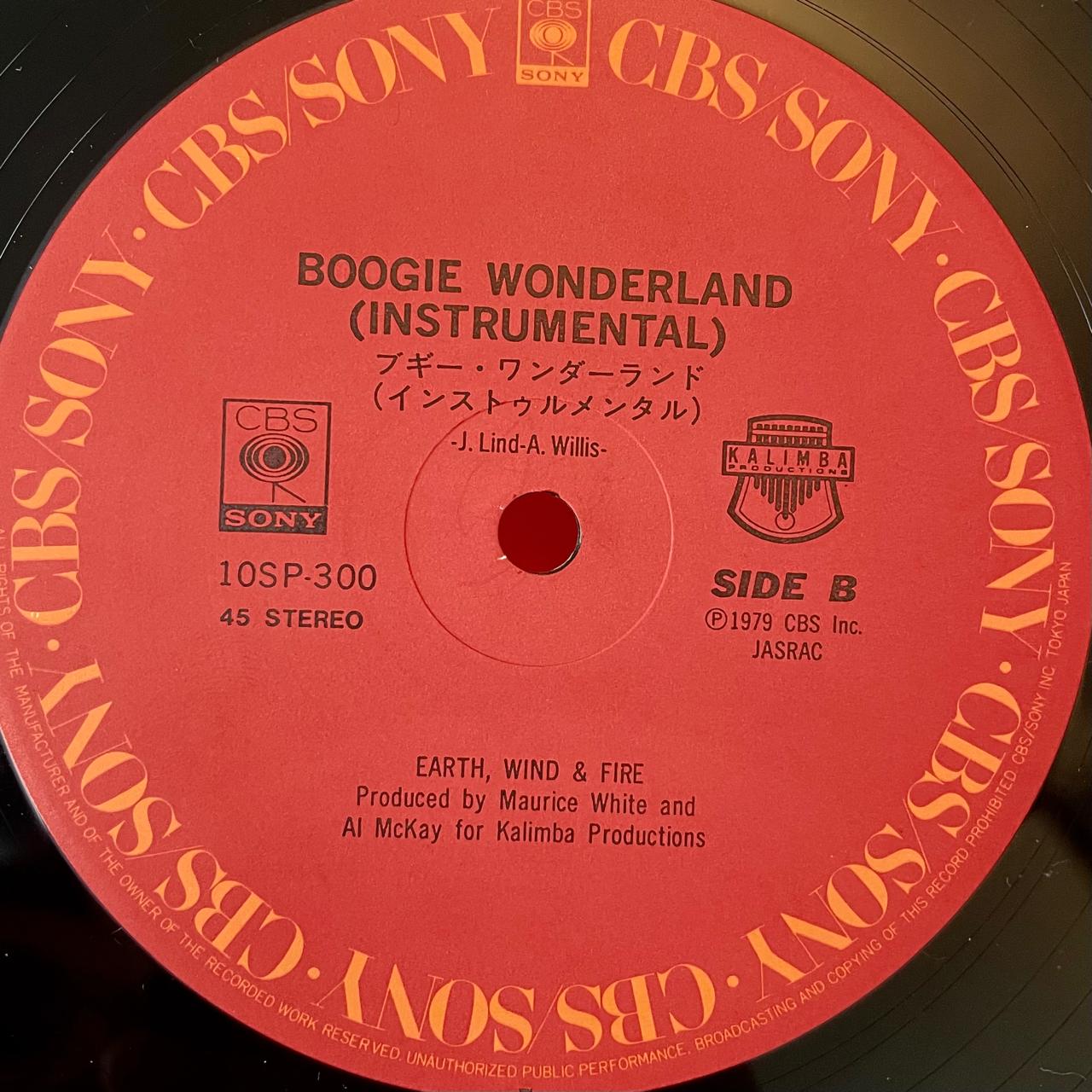 Earth, Wind & Fire , With The Emotions – Boogie Wonderland / JAPONES Incluye OBI (NM, FUNDA VG+) BOX18