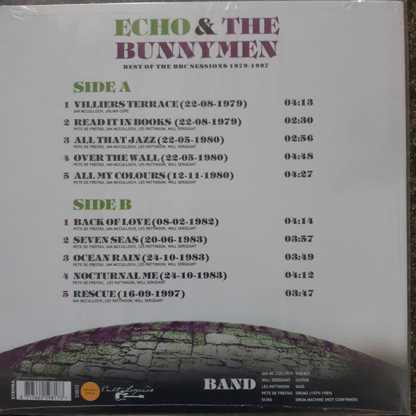 Echo & The Bunnymen – Best Of The BBC Sessions 1979-1997 (NUEVO, SELLADO)