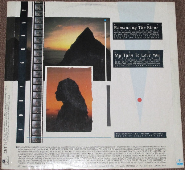 Eddy Grant – Romancing The Stone (VG+) BOX36