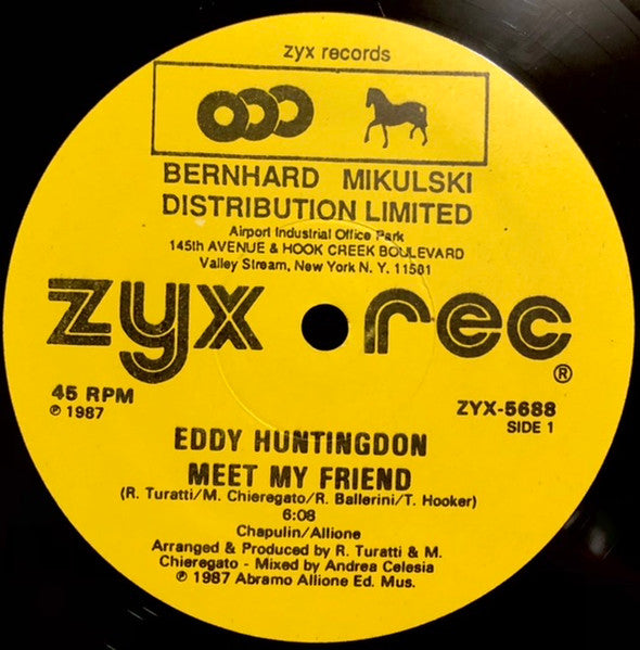Eddy Huntington – Meet My Friend (NM) BOX18