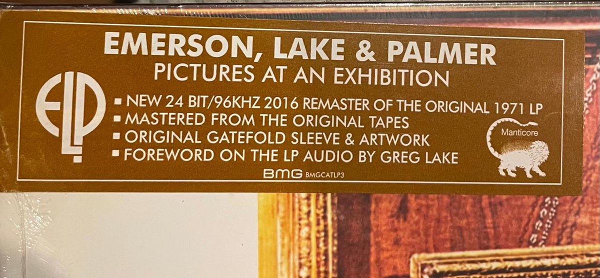 Emerson, Lake & Palmer – Pictures At An Exhibition / REMASTERED (NUEVO, SELLADO)