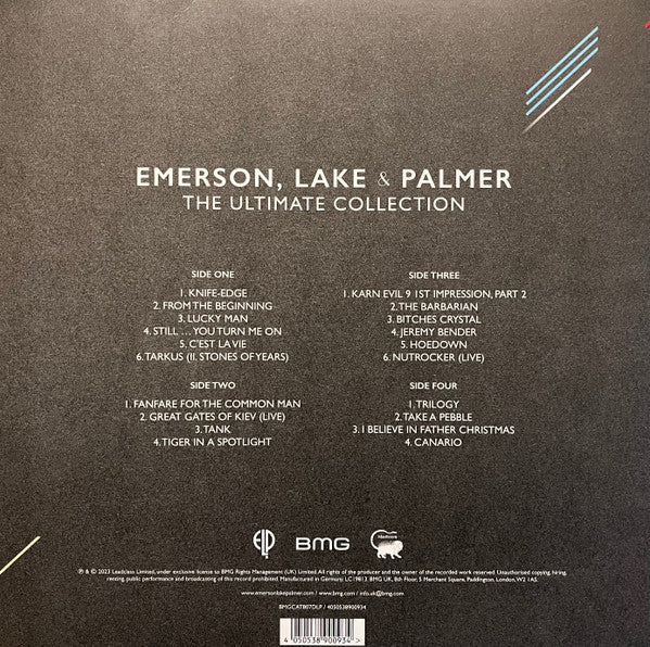 Emerson, Lake & Palmer – The Ultimate Collection / DISCO DOBLE (NUEVO, SELLADO) BOXV50