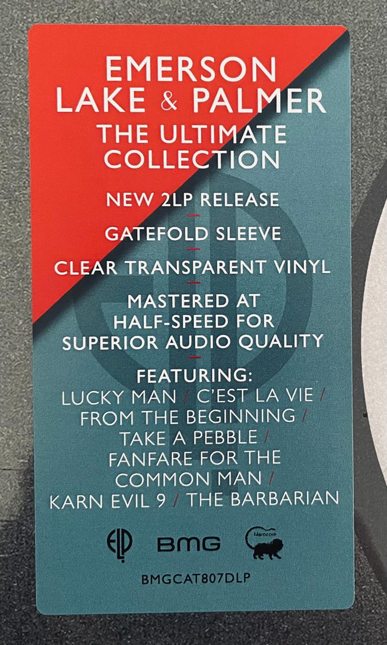 Emerson, Lake & Palmer – The Ultimate Collection / DISCO DOBLE (NUEVO, SELLADO)