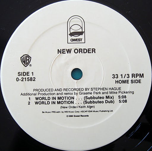 Englandneworder – World In Motion... (NM)