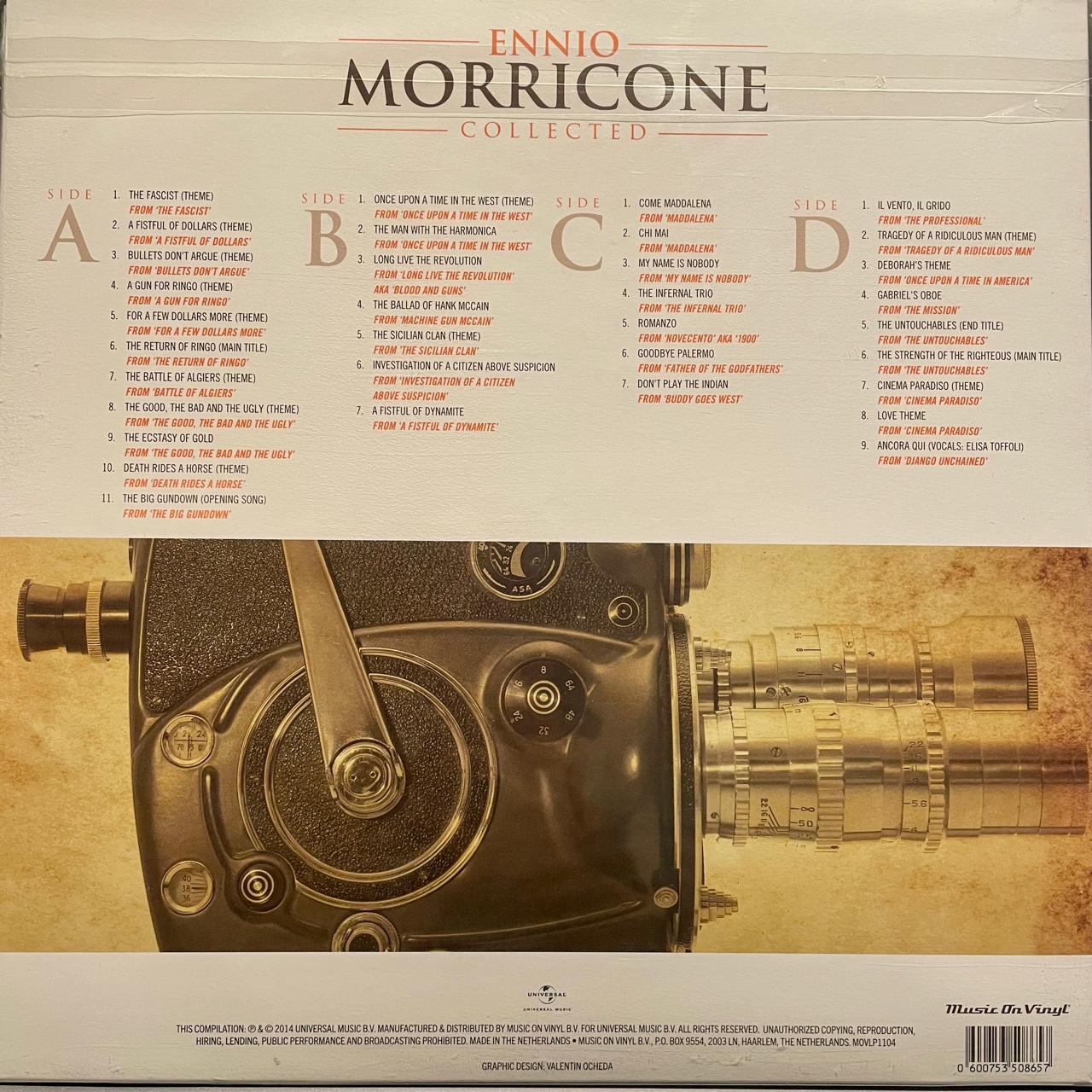 Ennio Morricone – Ennio Morricone Collected / DISCO DOBLE (NUEVO, SELLADO) BOXV43
