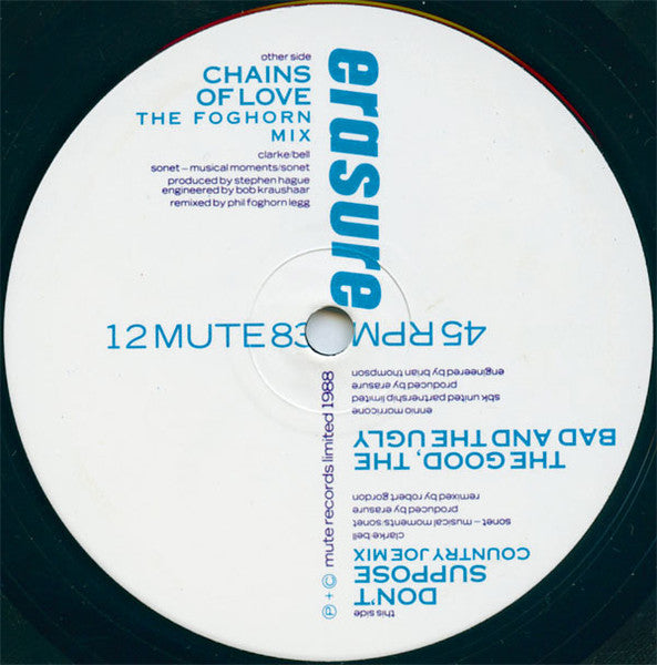 Erasure – Chains Of Love (NM)