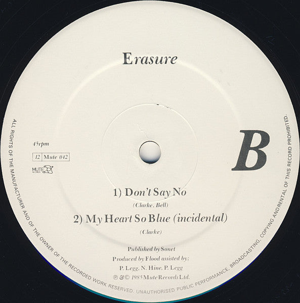 Erasure – Heavenly Action (NM, FUNDA VG+) BOX25