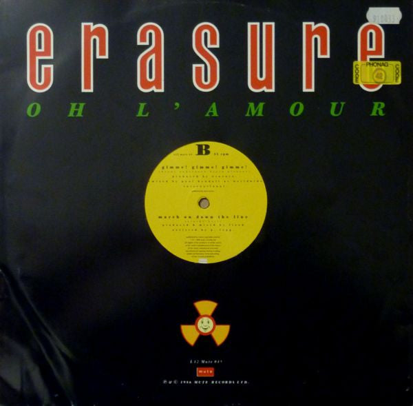 Erasure – Oh L'Amour / LIMITED EDITION (NM, FUNDA VG+)