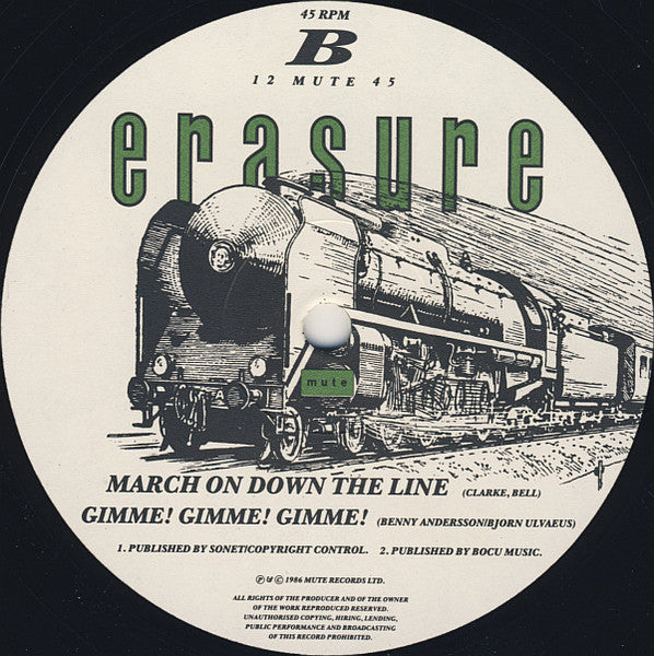 Erasure – Oh L'Amour (VG+) BOX12