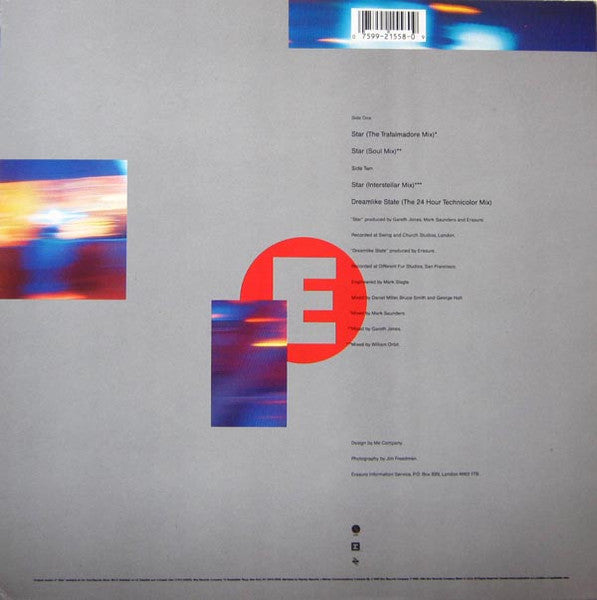 Erasure – Star (SELLADO DE ÉPOCA) BOX31