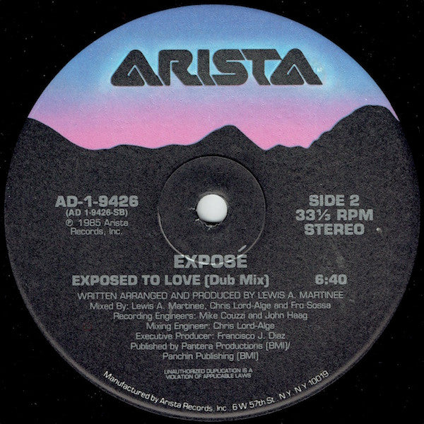 Exposé – Exposed To Love (NM, FUNDA VG+)