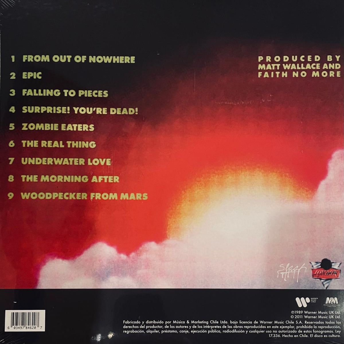 Faith No More – The Real Thing (NUEVO, SELLADO)