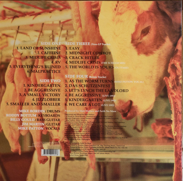Faith No More – Angel Dust / DISCO DOBLE (NUEVO, SELLADO)