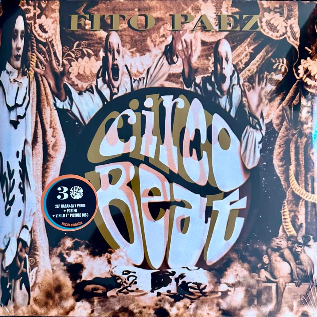 Fito Páez – Circo Beat 30 Th Aniversario / 2LP + VINILO 7" + POSTER / EDICIÓN NUMERADA (NUEVO, SELLADO) BOXV50