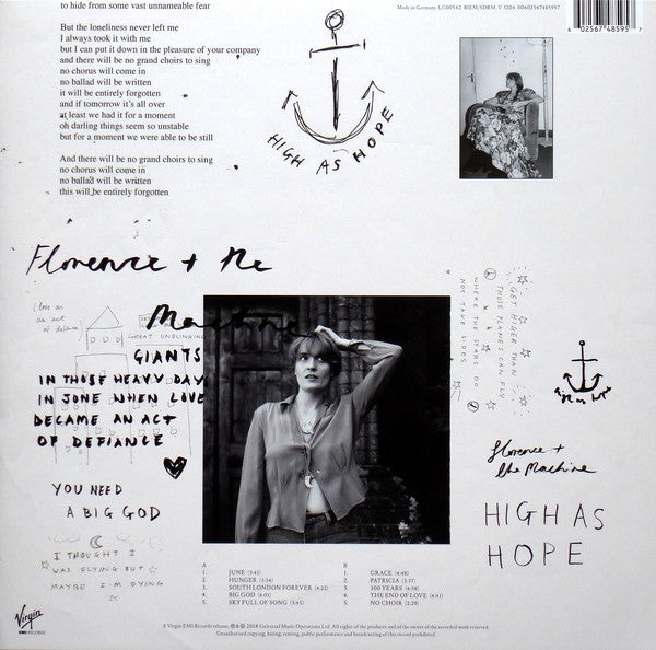 Florence + The Machine – High As Hope (NUEVO, SELLADO)