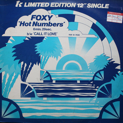 Foxy – Hot Numbers / Call It Love (NM, Funda VG+) Box18